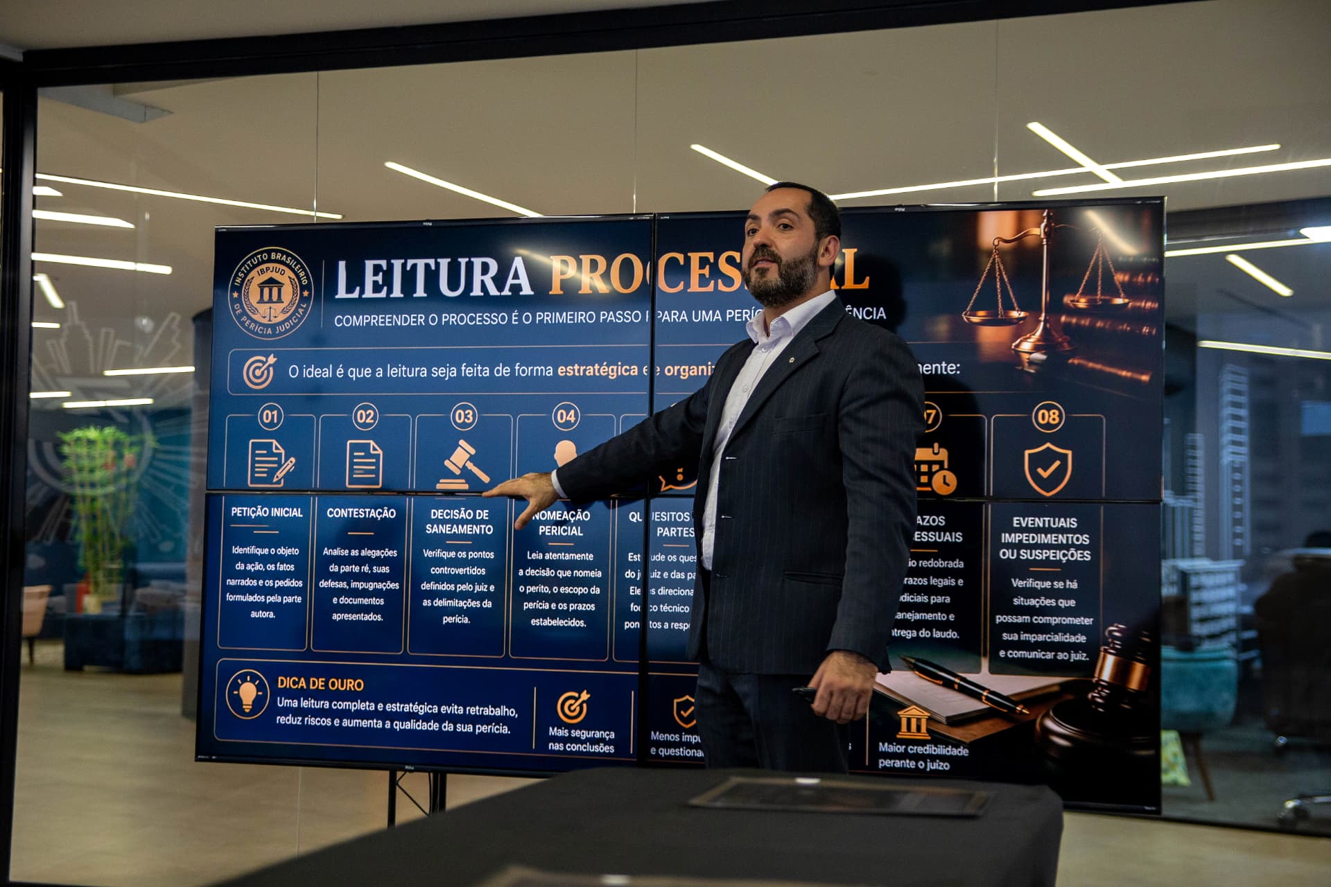 Leitura processual — os 8 pontos essenciais da análise pericial